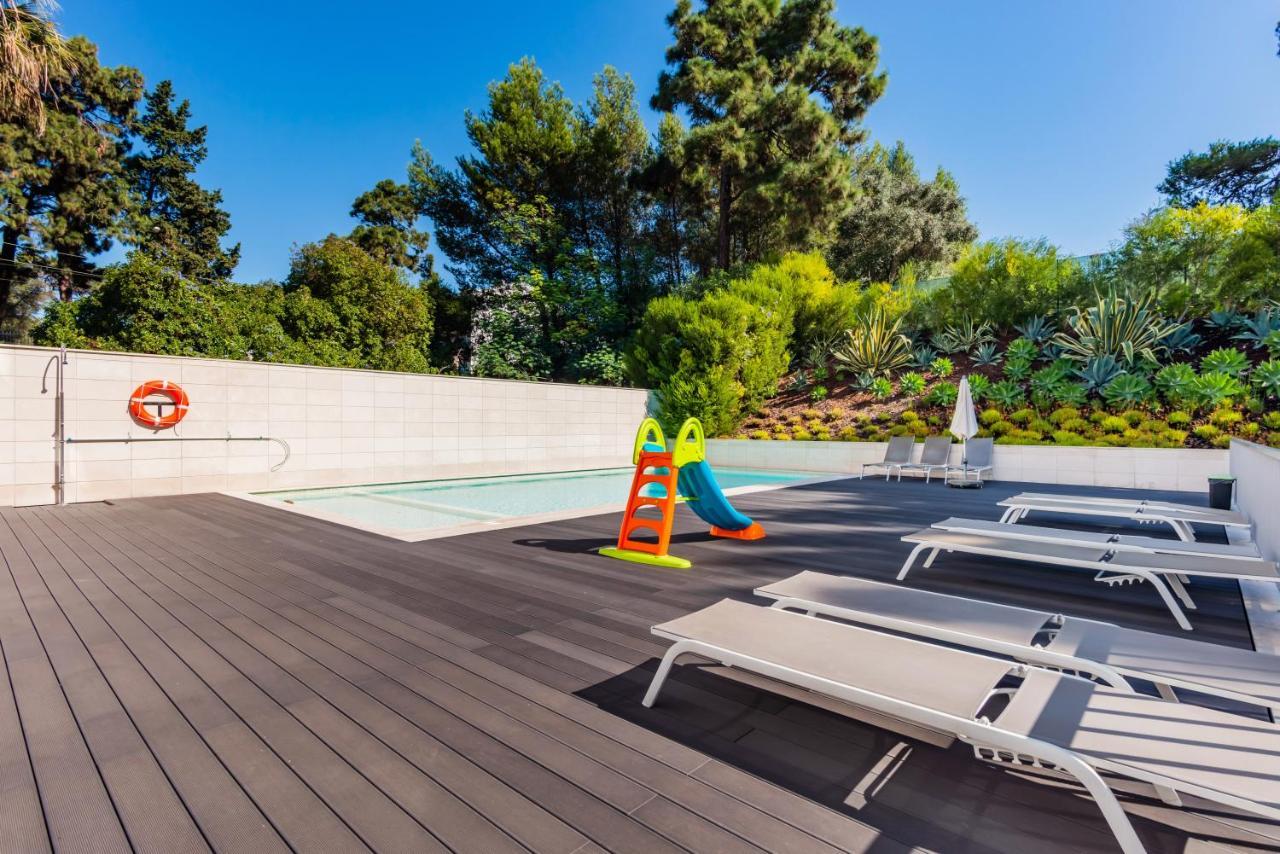 Oeiras Elegant Retreat With Pool Apartman Kültér fotó